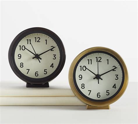 Classic Desktop Clock | Pottery Barn