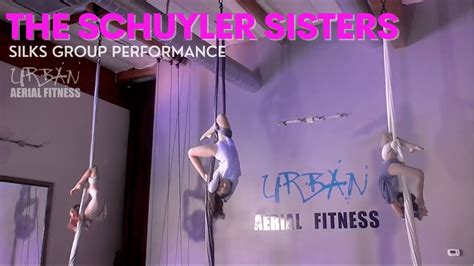 Aerial Silk Performance Lola Lily Lily The Schuyler Sisters