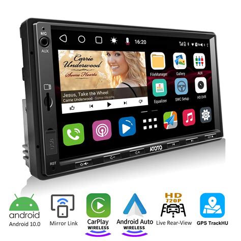 Atoto S Standard Double Din Car Stereo Inch Ips Touch Screen G G