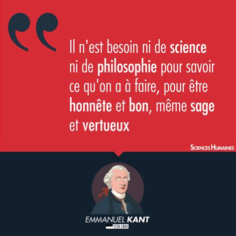 Kant A T Il Invent Les Sciences Cognitives Citations Psychologie