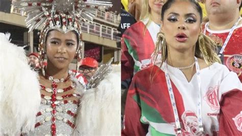 Irmã de Lexa rouba a cena em desfile como Rainha de Bateria no Carnaval