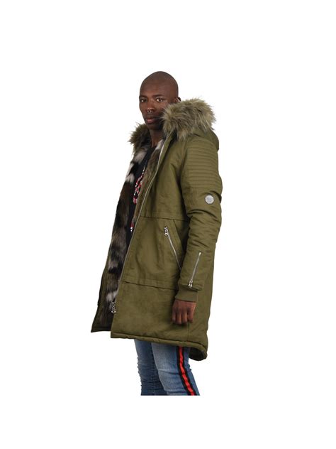 Parka En Coton Fourrure Color E Homme Project X Paris