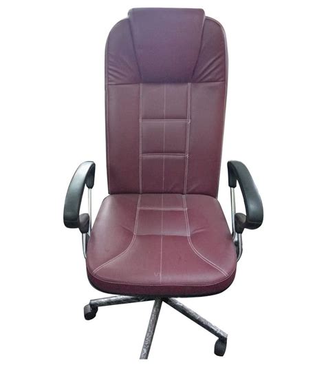 Brown Inch High Back Revolving Chair For Office At Rs In Kolkata