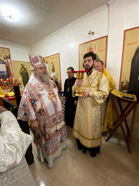 Metropolitan Pavel Of Manila And Hanoi Celebrated The Divine Liturgy In