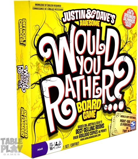 Would You Rather Board Game Toys And Games