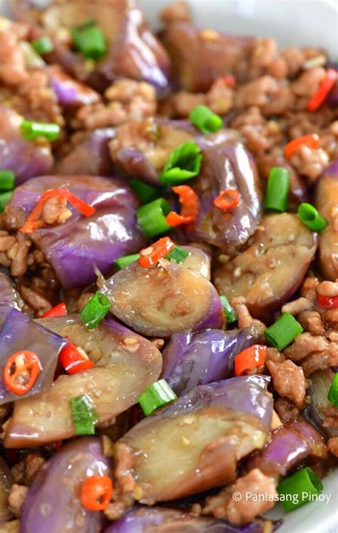 Stir Fry Eggplant Recipe Panlasang Pinoy