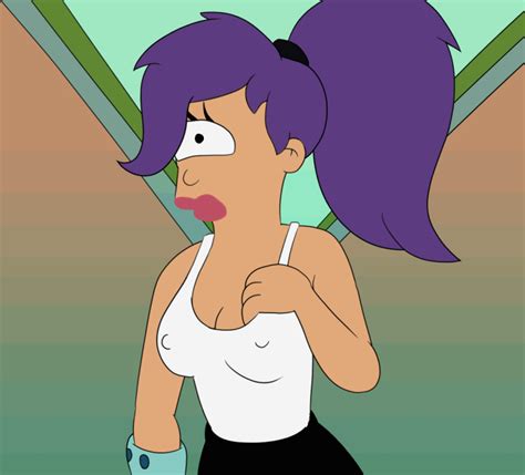 Hentai Boobs Breasts Erect Nipples Futurama Turanga Leela