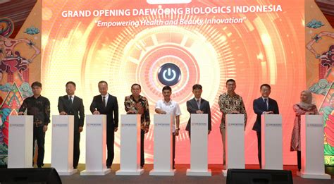 BPOM Resmi Serahkan Sertifikat CPOB Ke Daewoong Biologics Indonesia