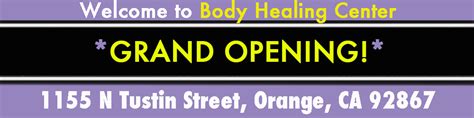 Body Healing Center Gentlemen S Guide Oc