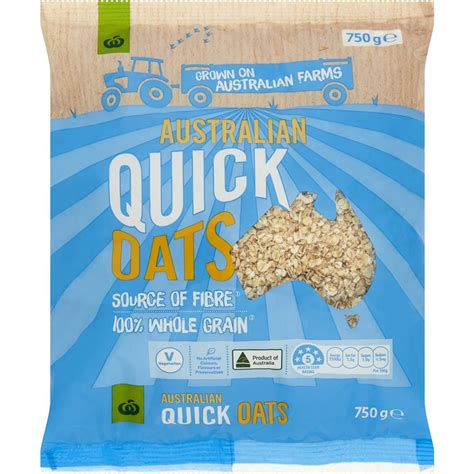 Calories In Woolworths Quick Oats Calcount