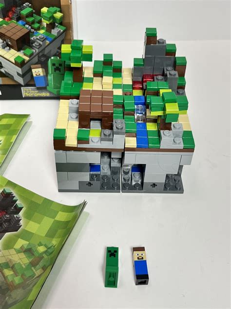 LEGO Minecraft Minecraft Micro World The Forest 21102 Complete EBay