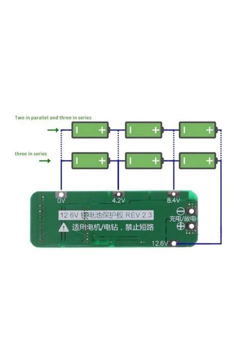 Genel Markalar S A V Bms Koruma Kart Lityum Batarya Li