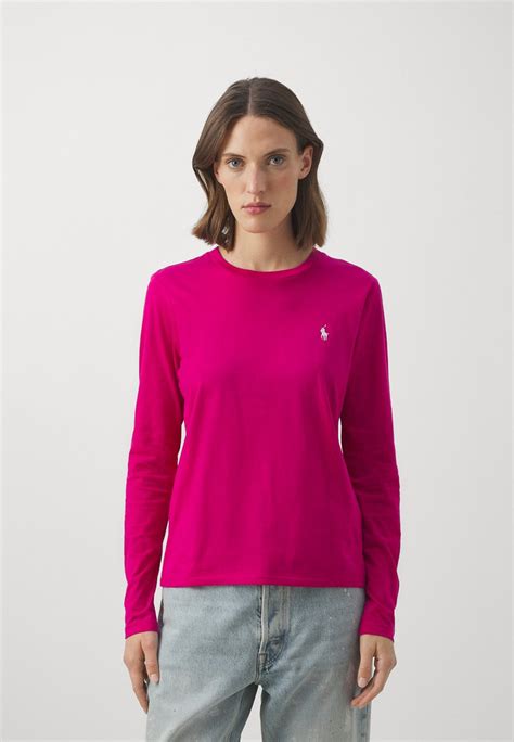 Polo Ralph Lauren Long Sleeve Langarmshirt Pink Skypink Zalandode