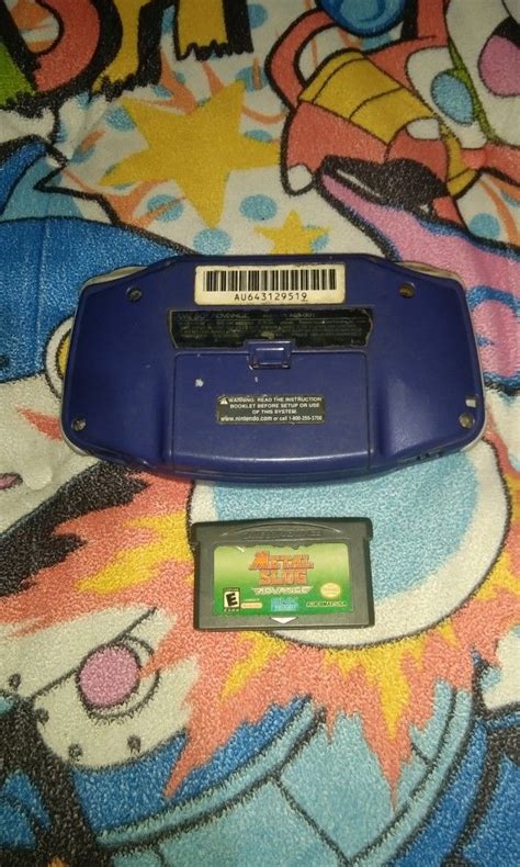 Gameboy Advance Purple On Carousell