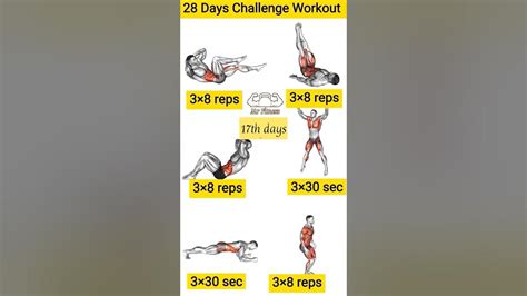 17th Says Of 28 Days Challenge Workout Full Body Workout 🏋️‍♀️ Mrfitness Fitindia