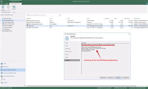 How To Configure A Veeam NFS Backup Repository Data 3