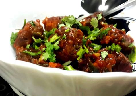 Step By Step Guide To Prepare Homemade Dry Veg Manchurian Popular