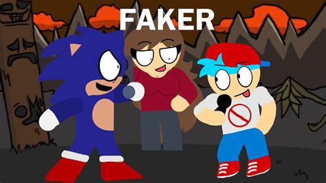 Fnf Sonic Exe Faker Full Song Animated Youtube