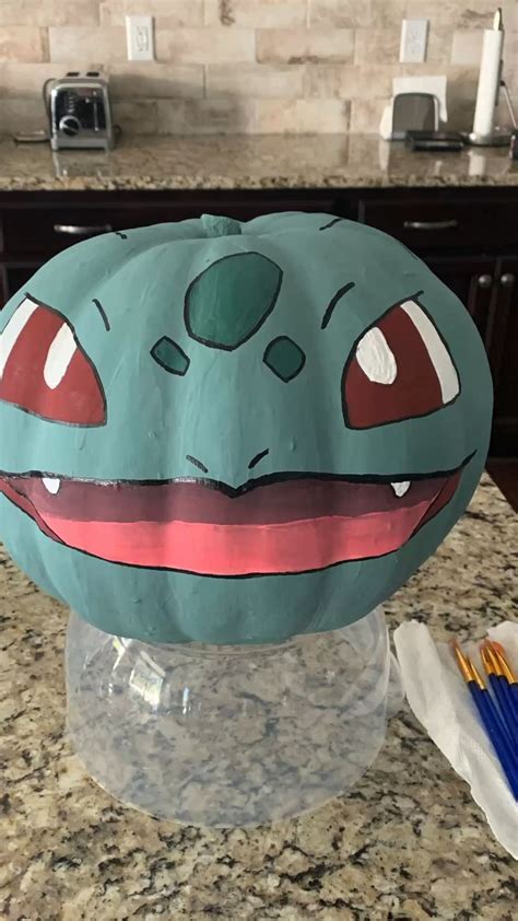 Pokémon Themed Hand Painted Pumpkins In 2022 Hand Painted Pumpkin