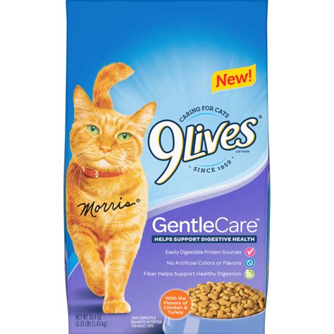 9Lives Dry Cat Food Varieties