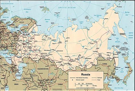 Mapas Da RÚssia Geografia Total™