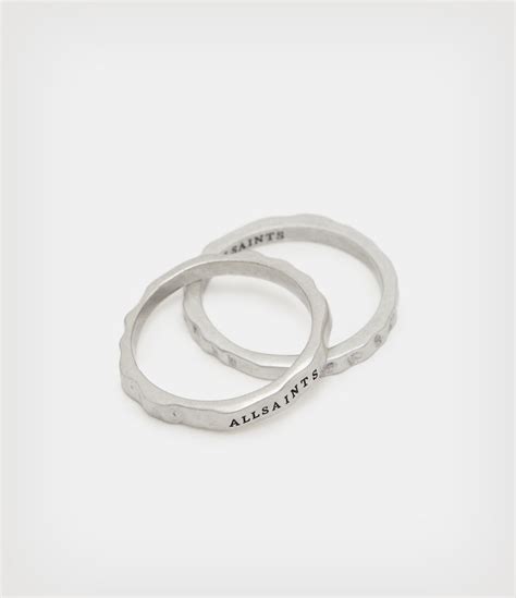 Josh Ring Set Menswear Allsaints Hk Allsaints Hong Kong