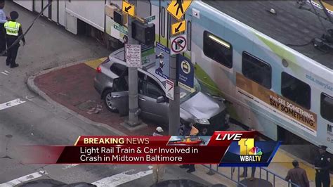 Video Light Rail Train Slams Into Car