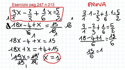 Equazioni Con Termini A Coefficienti Razionali Youtube