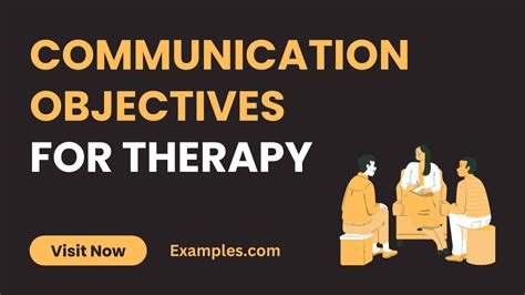 Communication Objectives For Therapy 14 Examples