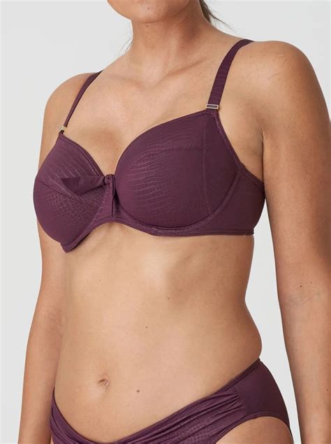 Dalyan Reggiseno Imbottito Per Bikini Primadonna Swim Color Wine