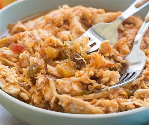 Recette Facile De Poulet Aux Mangues Et Salsa Dans La Mijoteuse