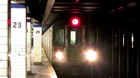 Mta New York City Subway New Lots Avenue Bound R142 4 Train 28th Street Youtube