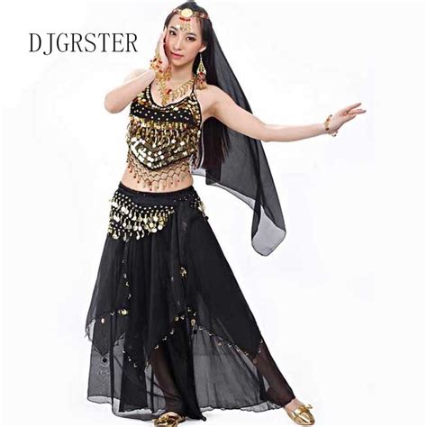 Djgrster Nueva Llegada 5 Unids Set Trajes De Danza Del Vientre De