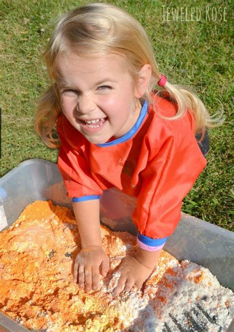 Candy Corn Cloud Dough Recipe | Growing A Jeweled Rose