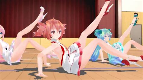 MMD Liar Dance Miku Teto Luka YouTube