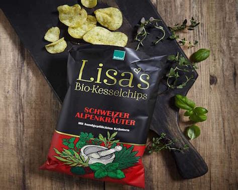 Lisa S Bio Kesselchips Schweizer Alpenkr Uter G Natural German