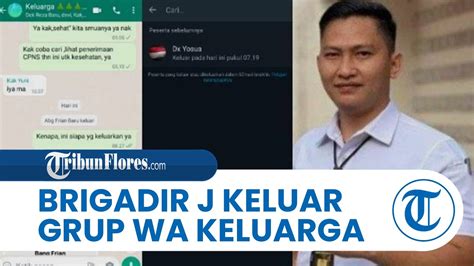 Kuasa Hukum Brigadir J Buka Suara Soal Nomor Almarhum Keluar Dari Grup