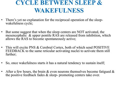 Reticular Activating System Ppt