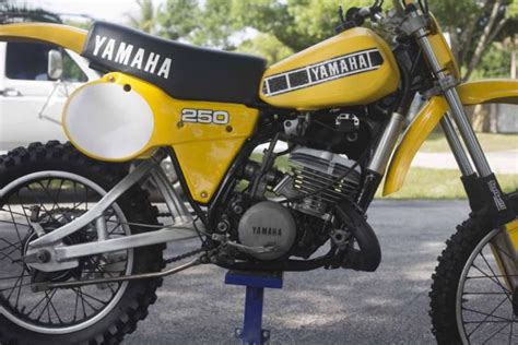 1981 Yamaha Yz250 Vintage Restored Many New Parts Looks Great