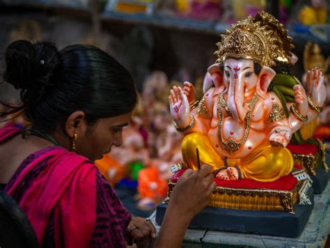 Konkan Ganpati Stock Photos Pictures And Royalty Free Images Istock