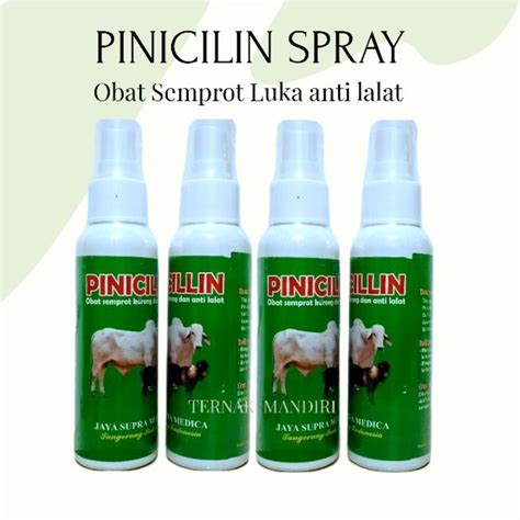 Jual Pinicillin Sray Obat Luka Koreng Kudis Jamur Pada Ternak Sapi