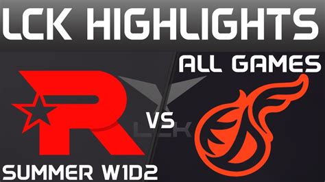 KT Vs KDF Highlights ALL GAMES LCK Summer 2024 KT Rolster Vs OK BRION