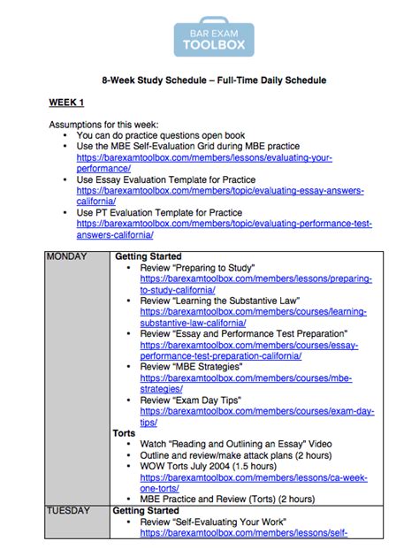 California Bar Exam Self-Study Program - Bar Exam Toolbox®
