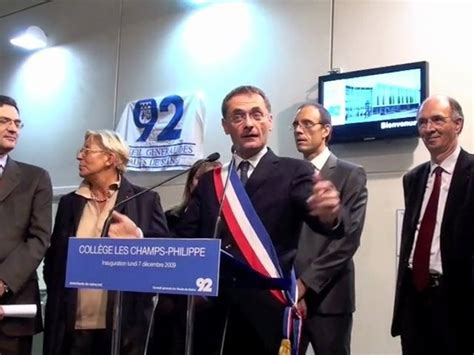 Le Coll Ge Les Champs Philippe Inaugur Vid O Dailymotion