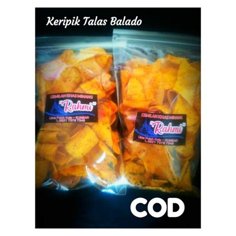 Jual Paket Hemat Keripik Talas Balado 500g Shopee Indonesia