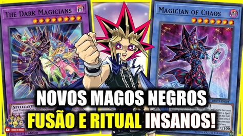 DECK META P2W NOVO DECK DE MAGO NEGRO ESTA INSANO NO YUGIOH DUEL