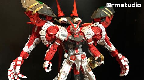 RG 1 144 GUNDAM ASTRAY RED FRAME POWERED RED Speed Paint Build Review