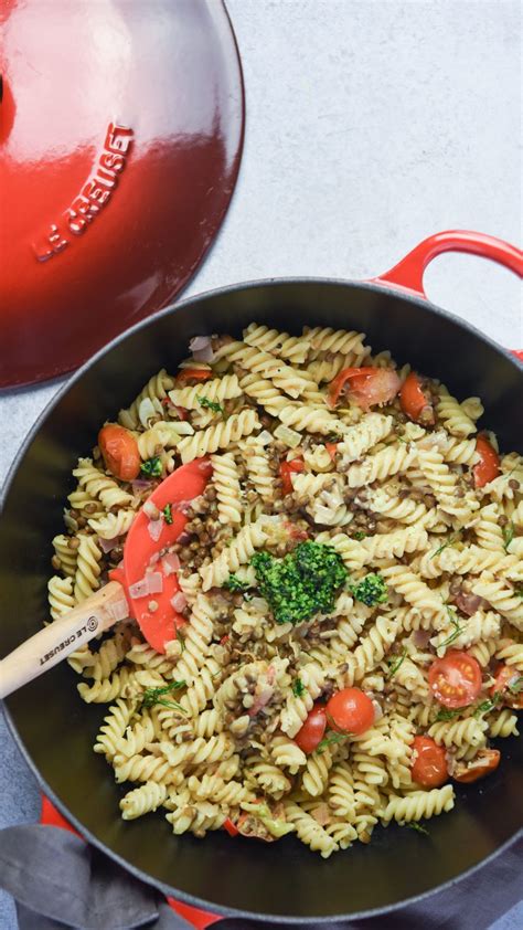 Pasta with Lentils- Culinary Nirvana