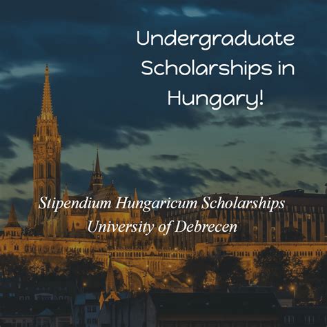 Stipendium Hungaricum Scholarship Programme – University of Debrecen - International Scholarships