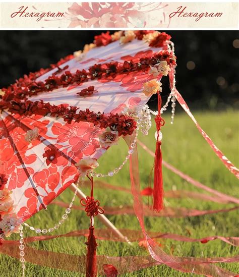 Feito à Mão Lolita Guarda chuva Estilo Chinês Tradicional Hanfu Antigo